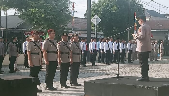 Dua Pejabat Polresta Pangkalpinang Berganti, Kapolresta Tekankan Pelayanan Masyarakat