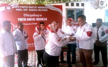 PRI Babel Konsolidasi Organisasi pada HUT Perdana