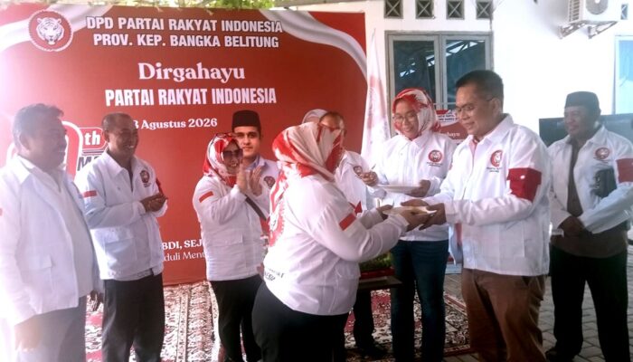 PRI Babel Konsolidasi Organisasi pada HUT Perdana