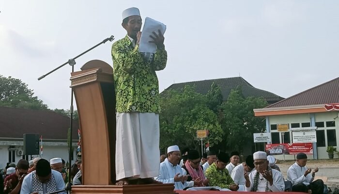 Sholat Istisqo Digelar, Pemkot Pangkalpinang Antisipasi Dampak Kekeringan