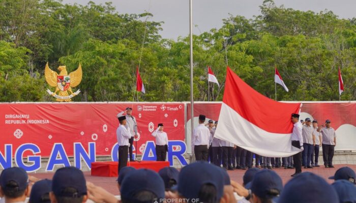 HUT ke-81 RI, PT TIMAH Kobarkan Semangat Indonesia Berdaulat untuk Kontribusi Bangsa