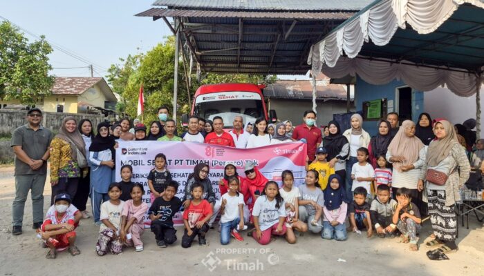 PT TIMAH Hadirkan Pemeriksaan Kesehatan  Gratis untuk Warga Air Rayak Kabupaten Belitung