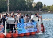 HIMAPTA UBB Tebar 10 Ribu Benih Ikan dan Tanam 100 Pohon, Gandeng Polda Babel Jaga Lingkungan