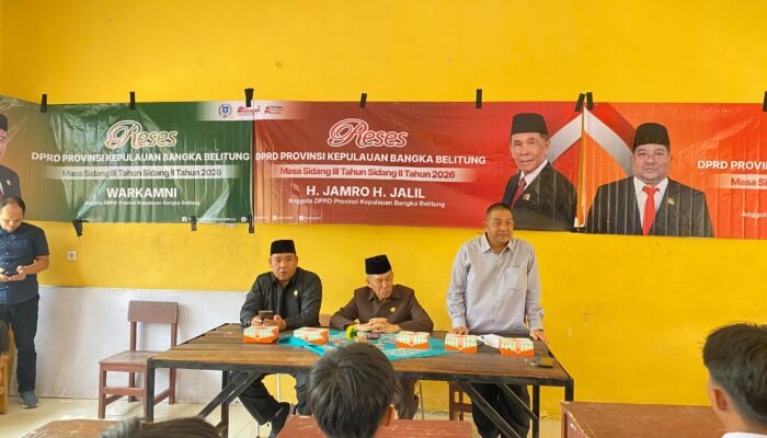 Reses di Payung, DPRD Babel Soroti Pendidikan: Pelajar Jangan Hanya Menunggu Program Pemerintah
