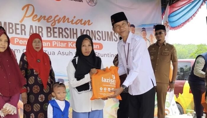 BKKBN Babel Apresiasi Kolaborasi LAZISMU dan Desa Kelabat Sediakan Air Bersih untuk Cegah Stunting