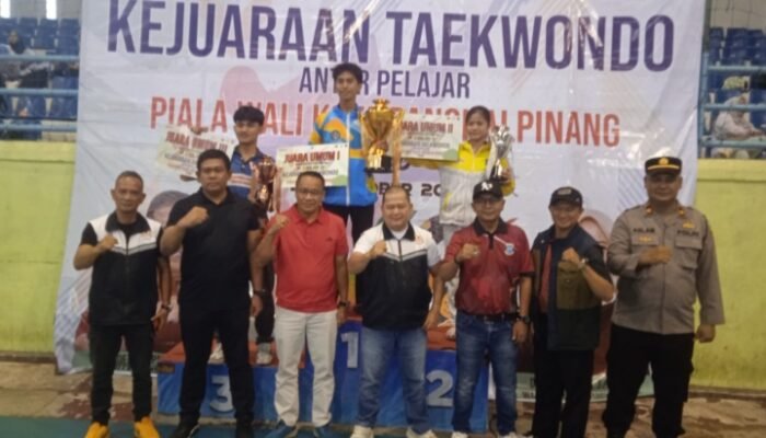 Piala Wali Kota Cup Jadi Jalan Lahirkan Atlet Taekwondo Pangkalpinang ke Level Dunia