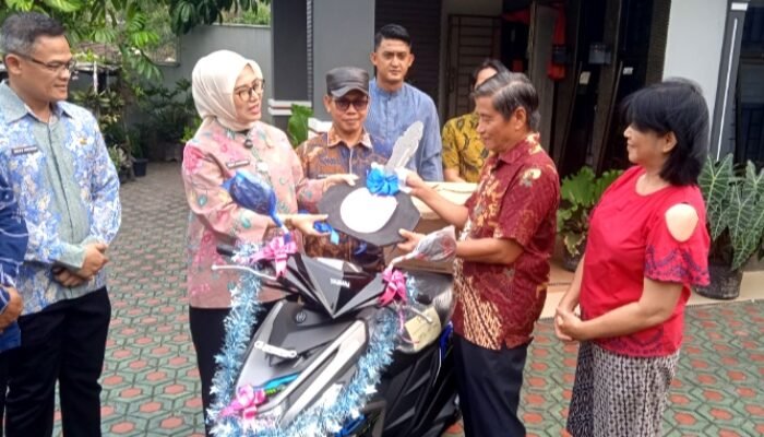 Taat Bayar Pajak, Warga Pangkalpinang Raih Hadiah Utama Motor