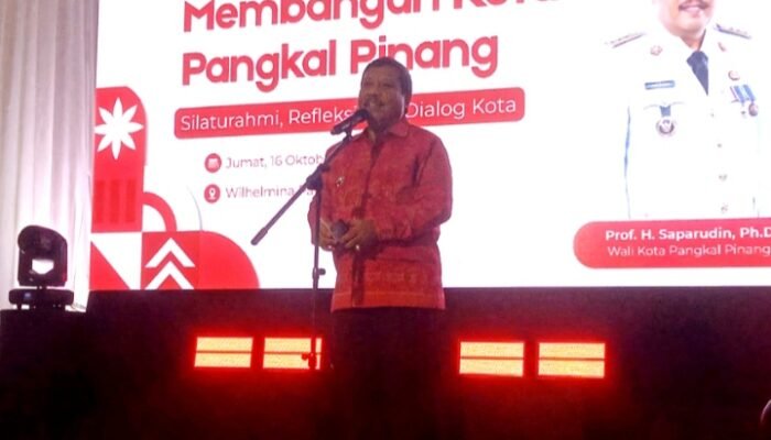 Fiskal Pangkalpinang Tertekan, Saparudin Cari Terobosan dan Andalkan Gotong Royong