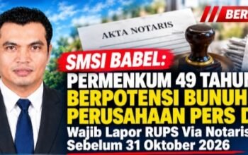 Aturan RUPS Tahunan Jadi Beban Baru, SMSI Babel Desak Solusi untuk Pers Daerah