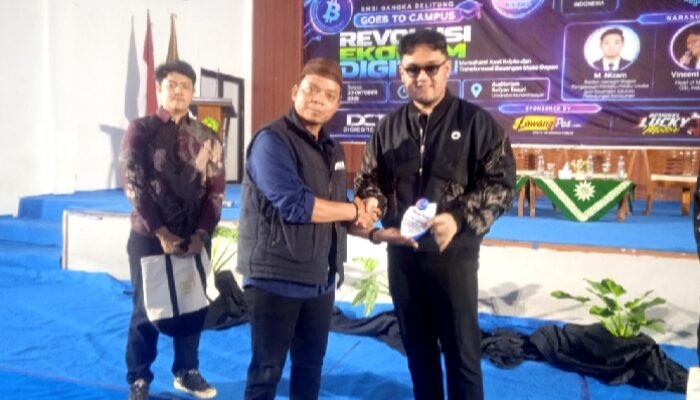 SMSI Babel Perkuat Literasi Digital, Mahasiswa Disiapkan Hadapi Ekonomi Kripto