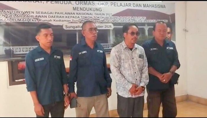 SMSI Bangka Siapkan Roadmap Enam Bulan Perjuangkan Tony Wen Jadi Pahlawan Nasional