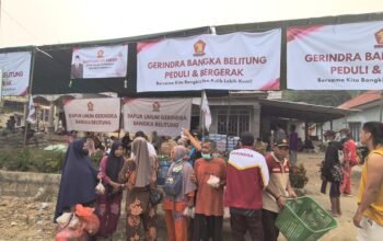 Gerindra Kerahkan Kader Bantu Korban Kebakaran Dusun Serdang, Salurkan Beras hingga Rp200 Juta